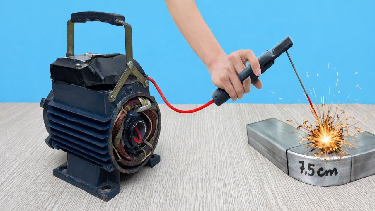 Не выбрасывайте свой старый насосный двигатель, пока не увидите это! Разберите его, и вы будете в ш