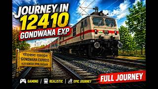 # MSTS LIVE || 12410 GONJDWANA EXP || LOCO REVERRSAL || TGIR ||