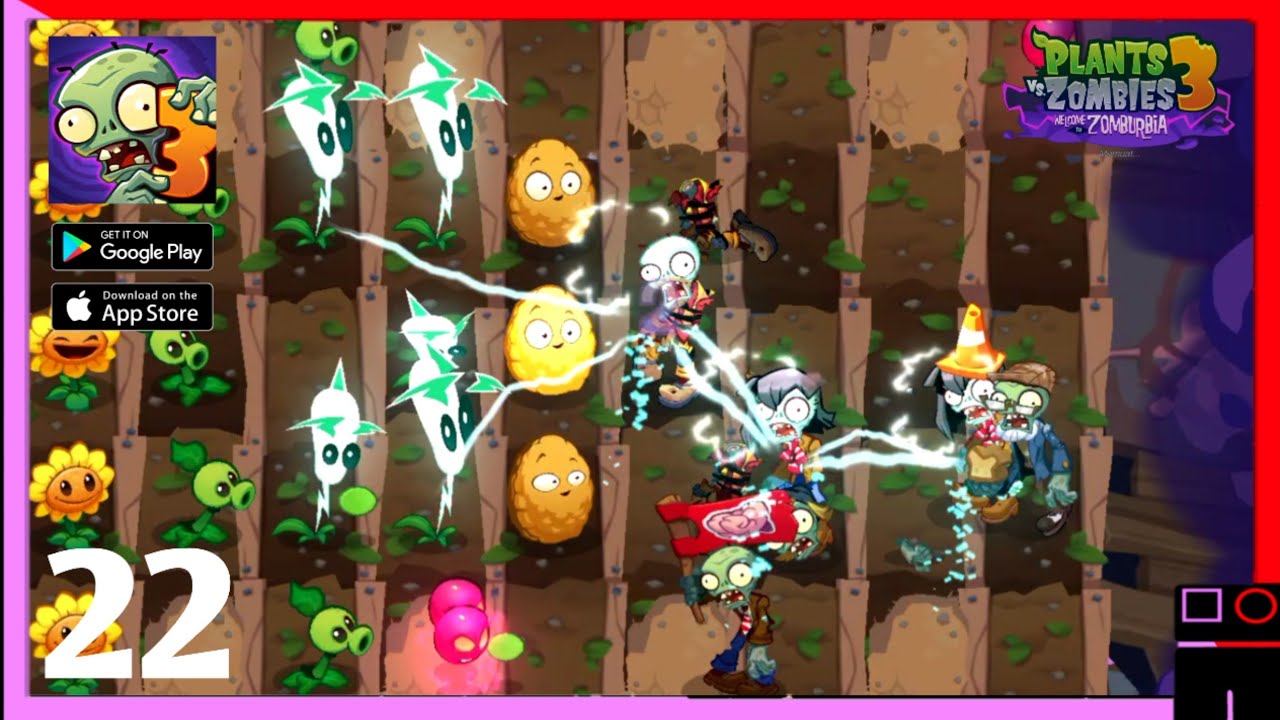 Plants vs Zombies 3 GamePlay (android, iOS) part 22 - YouTube