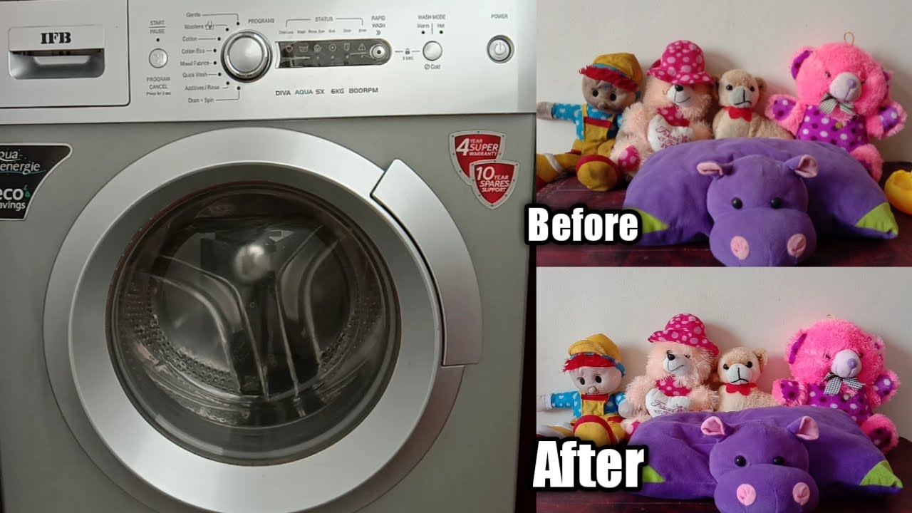 How to clean the toys in washing machine in Telugukalyani home