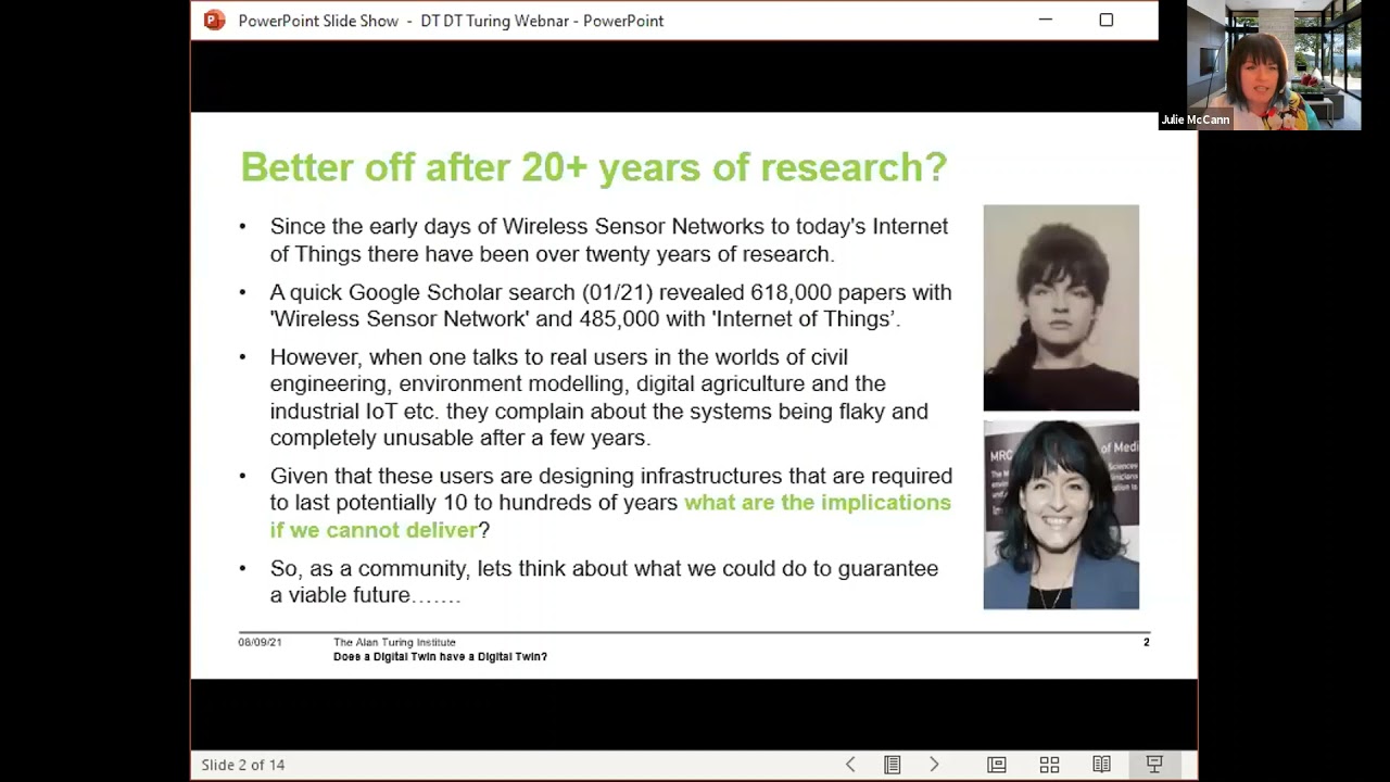 Data-Centric Engineering Webinar Series: Julie McCann