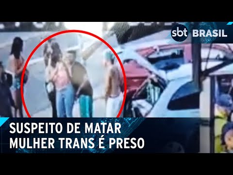 Polícia prende suspeito de matar mulher trans após baile funk | SBT Brasil (19/04/24)