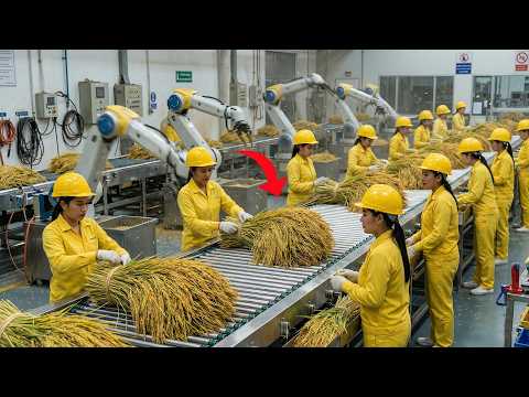 ক্ষেতের ধান কীভাবে মেশিনে ঝকঝকে সাদা চাল হয়? দেখুন আসল সত্য | Modern Rice Mill Process