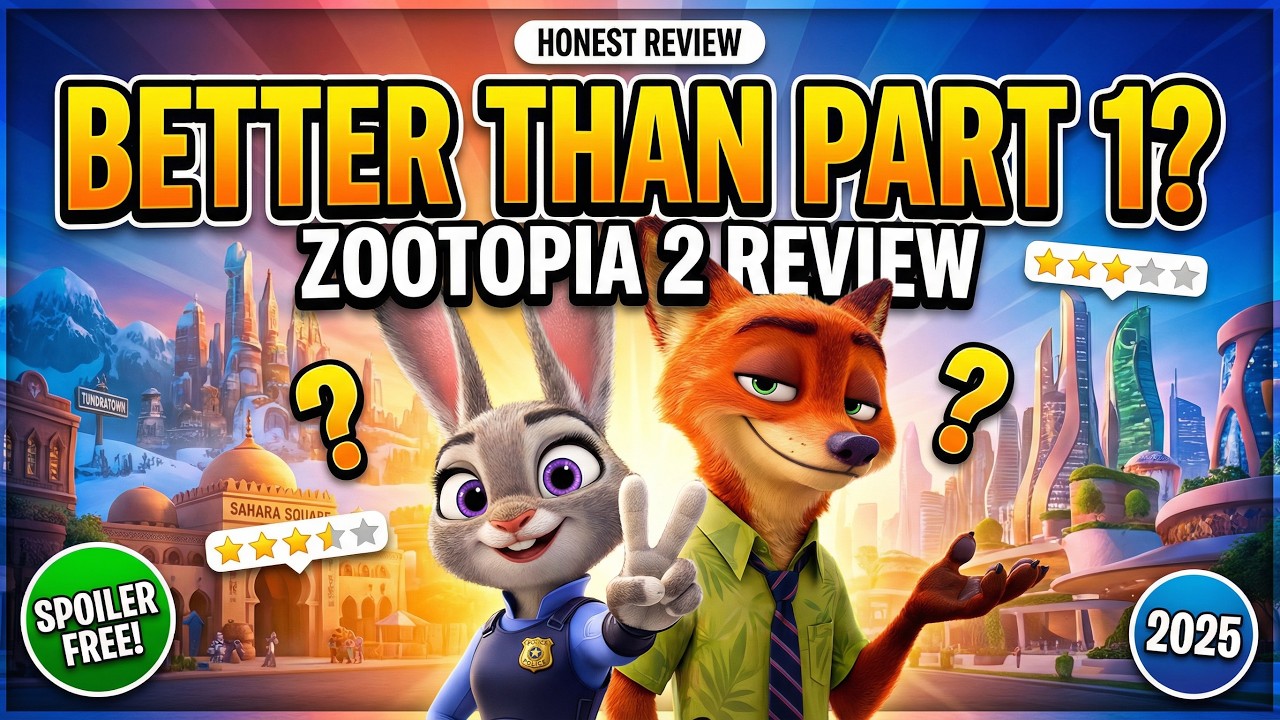 Zootopia 2 Review 2025 | Is It as Good as Part 1? Spoiler-Free Reaction!