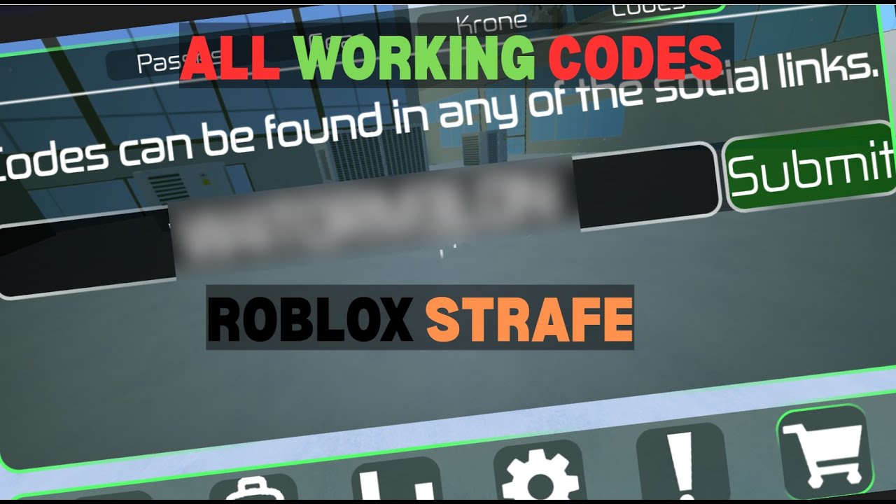 All Known Codes In Roblox Strafe! - YouTube