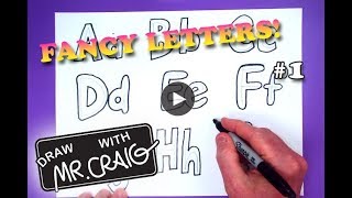 Bubble and Block Letter Basics