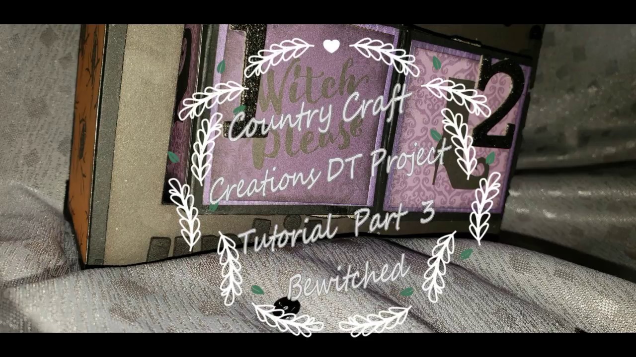 CCC DT Project Countdown Calendar Tutorial Part 3 - YouTube