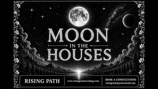 Moon in the Houses Explained – Emotional Needs, Safety & Inner Life