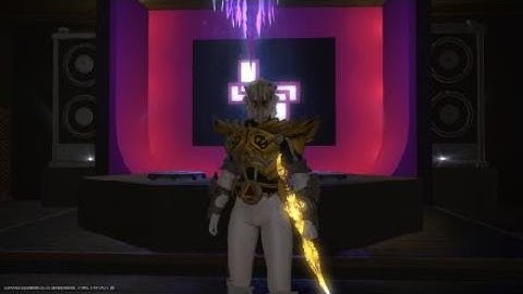 Ninja Ranger Power/White Ranger glam Macro