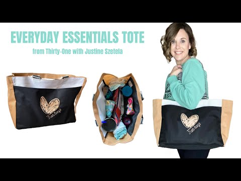 Everyday Essentials Tote from Thirty-One | Justine Szetela, Elite Consultant