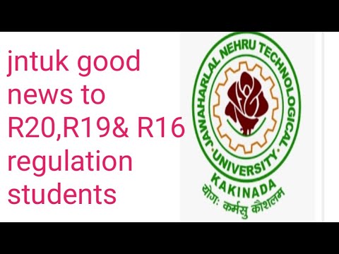 jntuk good news to r19,R16,r20 regulation