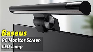 Baseus Eye-Care Monitor Light Bar - For Computer Screen Hanging Resimi