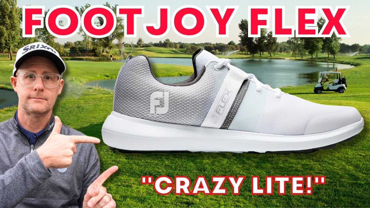 The Footjoy Flex Golf Shoe Extreme Comfort And Very Affordable!