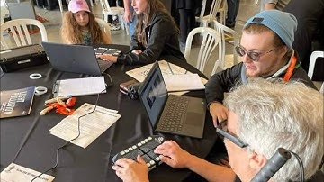 How did visually impaired view the #solareclipse2024?