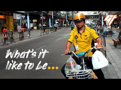 What’s It Like to Be a Food Deliveryman in China?