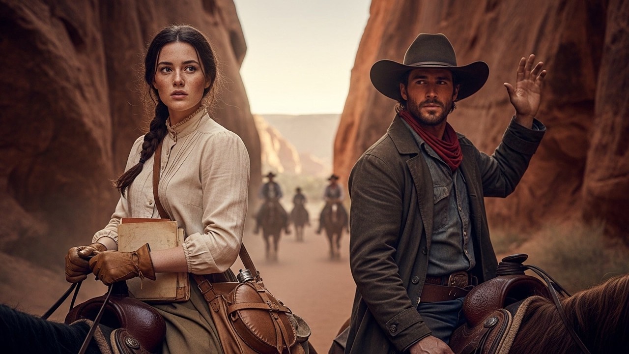 The Cowboy Discovered Men Were Cutting Off Her Exit, He Made Sure She Got Away Before They Could