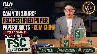 How to Verify FSC Certified Paper Products Sourcing in China? #officesupplies #rlkgroup #fsc