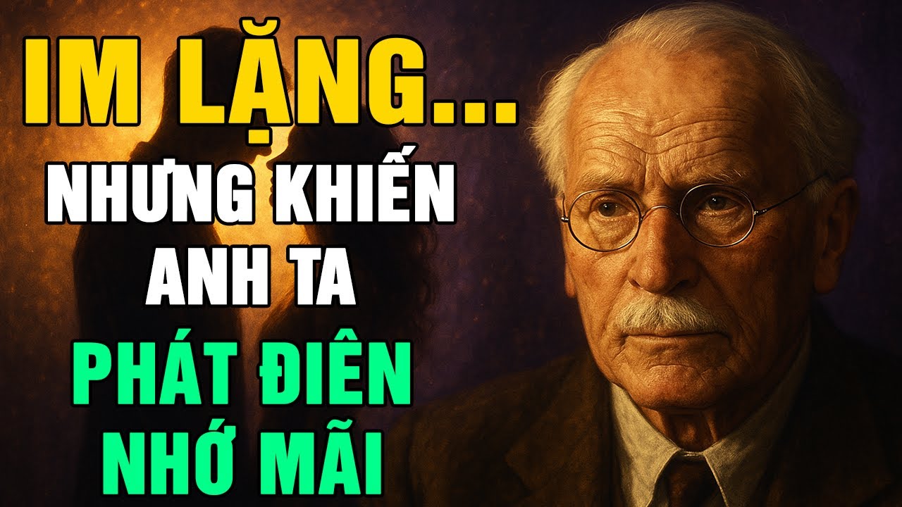 10 CÁCH IM LẶNG khiến đàn ông PHÁT ĐIÊN nhớ thương bạn MÃI | Triết lý Carl Jung | Tự Hiểu Mình