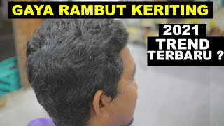 RAMBUT KAMU KERITING ? BINGUNG MAU POTONG MODEL APA ? SUDAH COBA POTONG RAMBUT MODEL INI BELUM ?