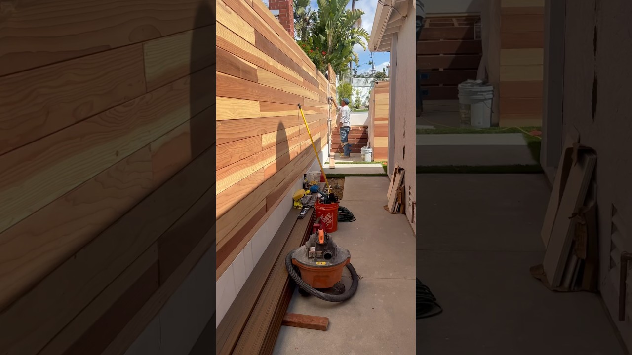 Horizontal Wood Fence Board 