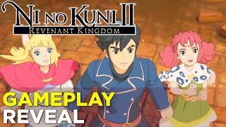 Ni no Kuni II: Revenant Kingdom — GAMEPLAY Reveal + PC RELEASE!(Here's a brief section of gameplay from Ni no Kuni II: Revenant Kingdom, which will be out on PlayStation 4 and newly announced Windows PC later this year., 2017-01-26T14:00:06.000Z)