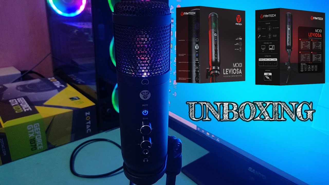 Fantech Leviosa MCX01 Quick Unboxing and Test