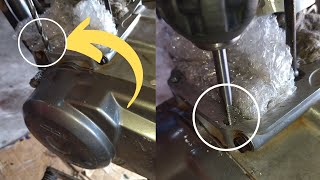 Como Fazer O Fio De Rosca Que Estragou Do Motor Da Moto? Veja O Passo A Passo.