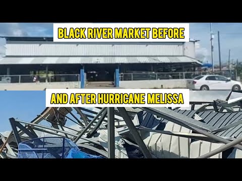 I DROVE THROUGH BLACK RIVER TOWN & SAV TOWN THE NIGHT BEFORE HURRICANE MELISSA HIT JAMAICA 