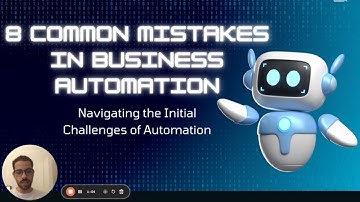 Top 8 Automation Mistakes (and How to Avoid Them) | Beginner’s Guide 2025