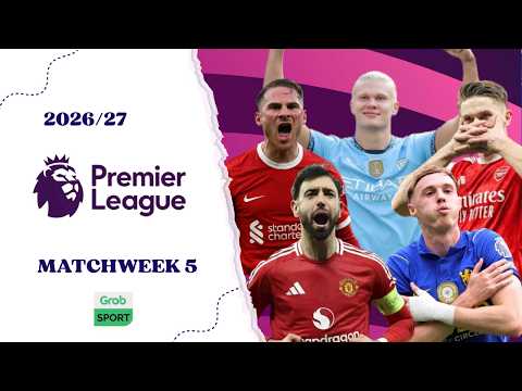 Premier league highlights – Matchweek 5 | 2026 / 2027