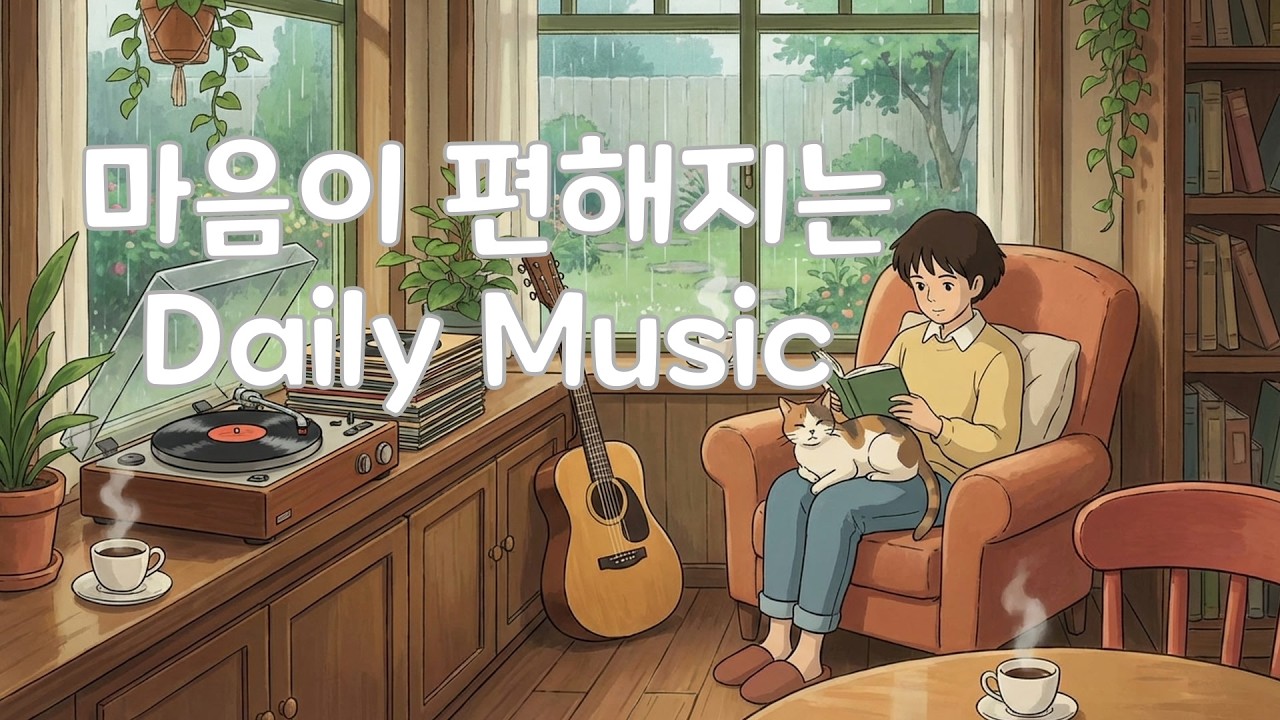 잠시 쉬며 듣는 기분이 편해지는 음악🎵아무 생각 없이 듣기 좋은 편안한 음악