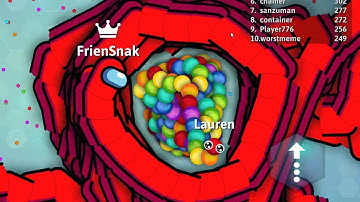 The Ultimate Spiral Trap Of Giant Snake / Snake.io