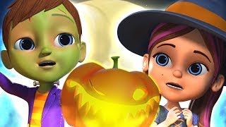 Ten Orange Pumpkins | Halloween Music for Children | Kids Songs & Nursery Rhymes | Little Treehouse