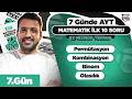 Permütasyon, Kombinasyon, Olasılık, Binom I AYT İlk 10 Soru 2x Kampı I 7. Gün