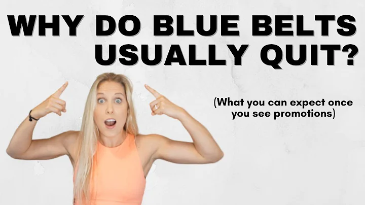Why do blue belts usually quit?