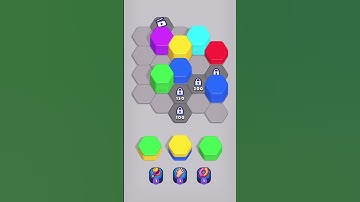 Hexa Sort 3D Puzzle Game #hexasort #shorts