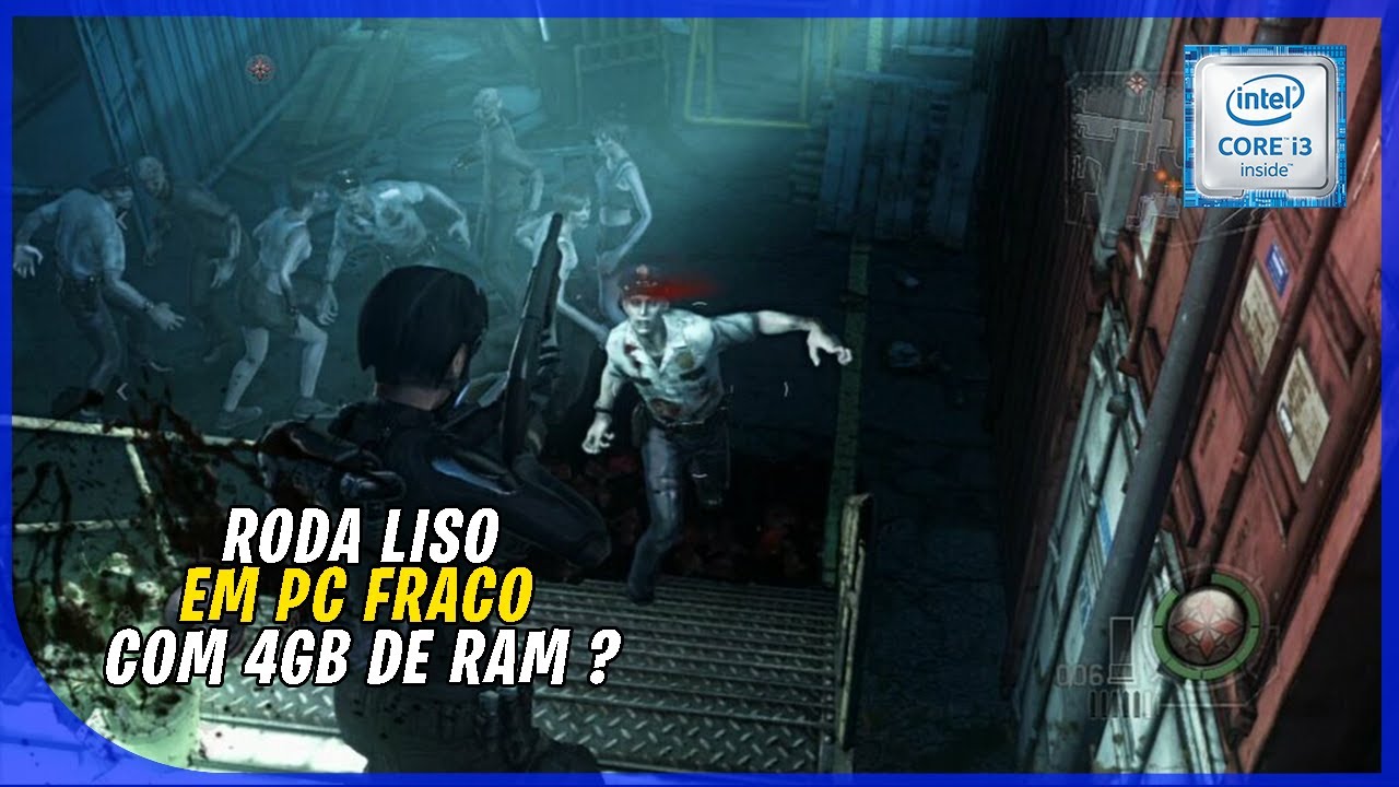 AGORA SIM!😱 RESIDENT EVIL 4 REMAKE VERSÃO FINAL NO PC FRACO