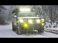 Land Cruiser 200 OFFROAD in the DEEP SNOW & chasing Waterfalls