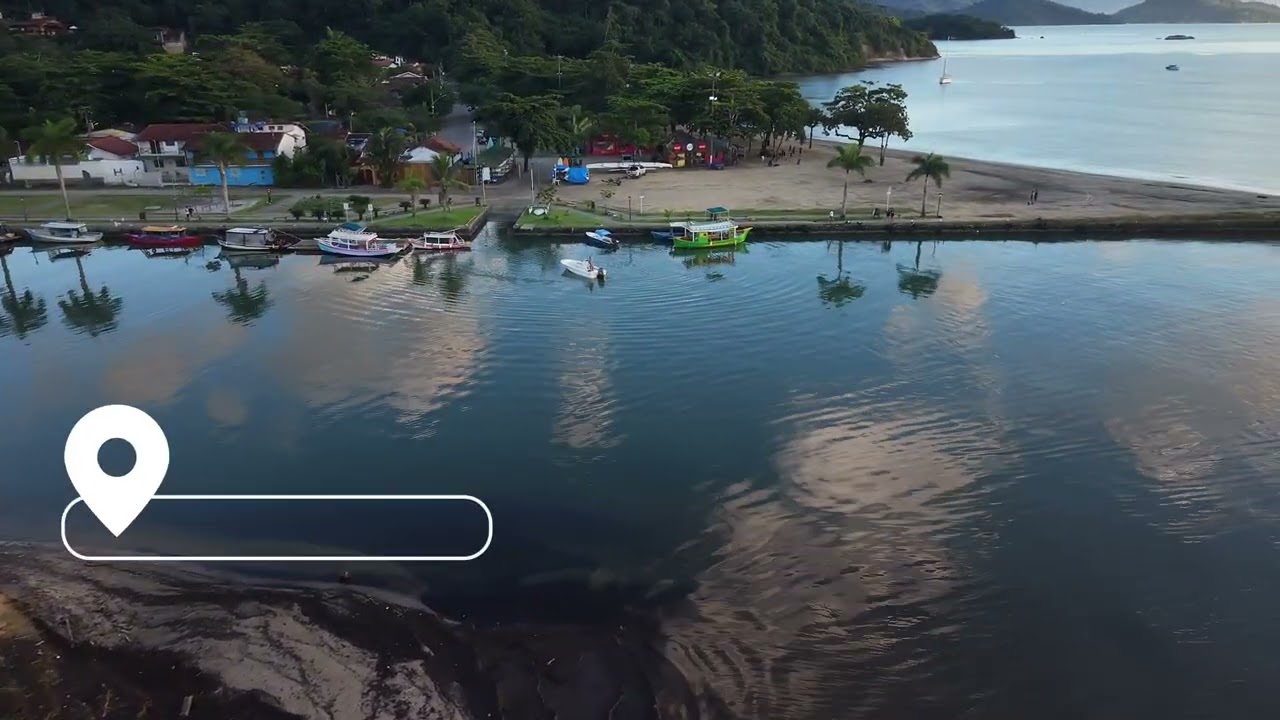 ⁣Orla de Paraty RJ.