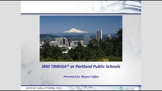 Maximizing Efficiency at Portland Public Schools - 12/10/15 Webinar