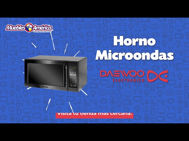 Daewoo Electronics presenta su nuevo microondas Retro - Noticias
