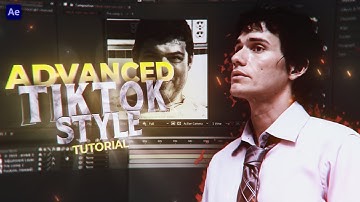 Advanced TikTok style tutorial in After Effects