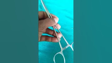 Needle Holder use -to hold a suturing needle during surgical procedures