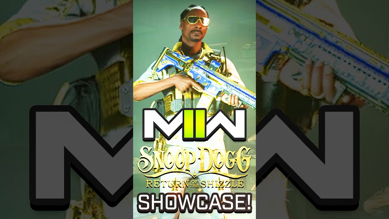 NEW Snoop Dogg Bundle Showcase! (MW2 Snoop Dogg Operator Skin, Blueprints, and Finishing Moves)