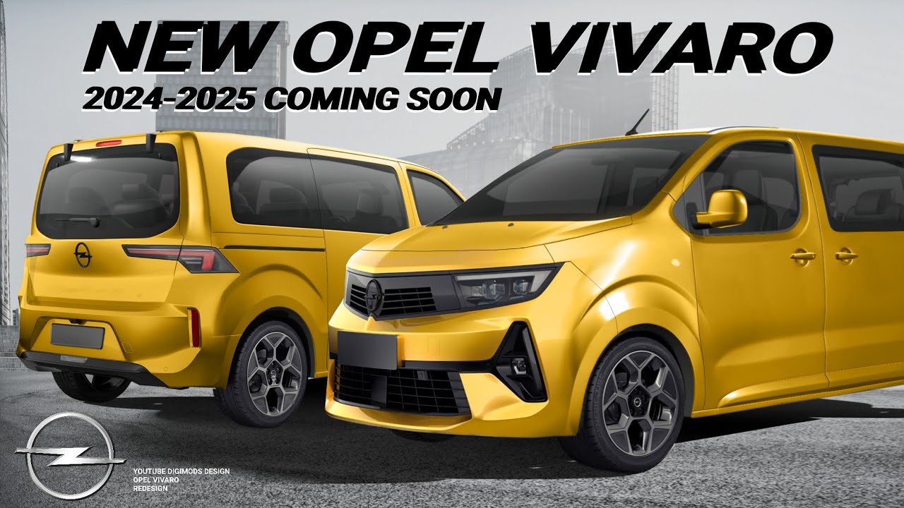 ALL NEW OPEL VIVARO 2024-2025? REDESIGN, Digimods DESIGN