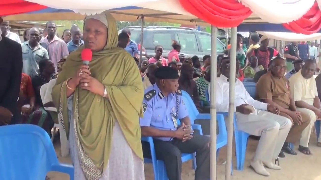 Ecological Fund Office hands-over Sagbama Erosion Control Project, Bayelsa State