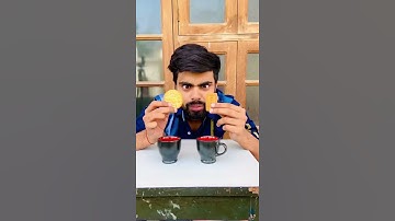 Thumbnail of Two Famous Indian Biscuits 😂 Parle G and MariGold ~ Top reels ~ Dushyant Kukreja #shorts #ytshorts