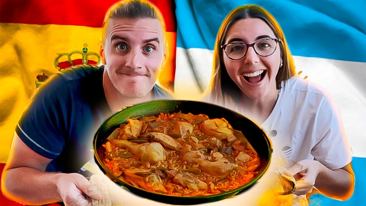 ARGENTINOS HACEN PAELLA *LA REVANCHA* / Seba y Chechu