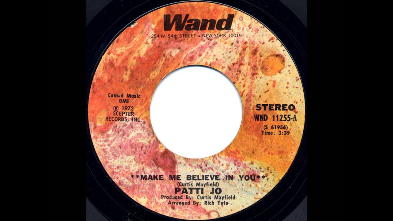 PATTI JO MAKE ME BELIEVE IN YOU - YouTube