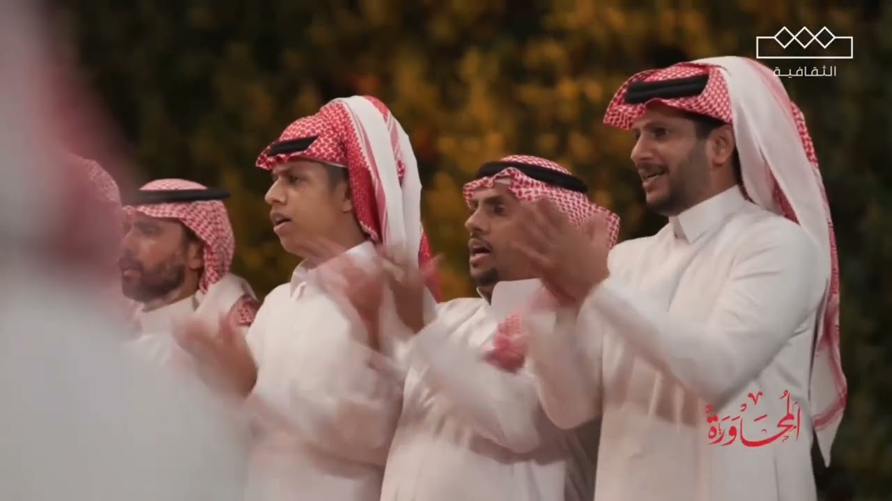 محاورة بين عواض الشهيب وزيد العضيلة من برنامج المحاورة على قناة الثقافية